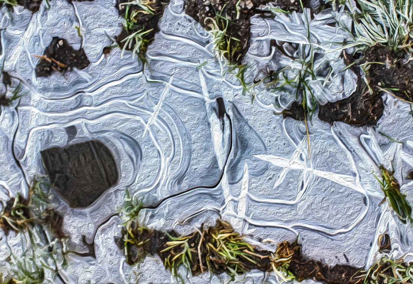Iced Puddle
