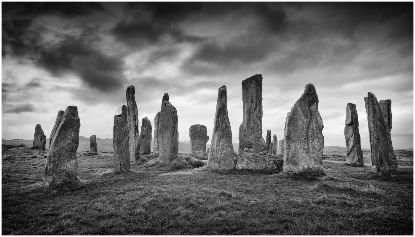 Callanais Stones by Geraint Jones Callanais Stones