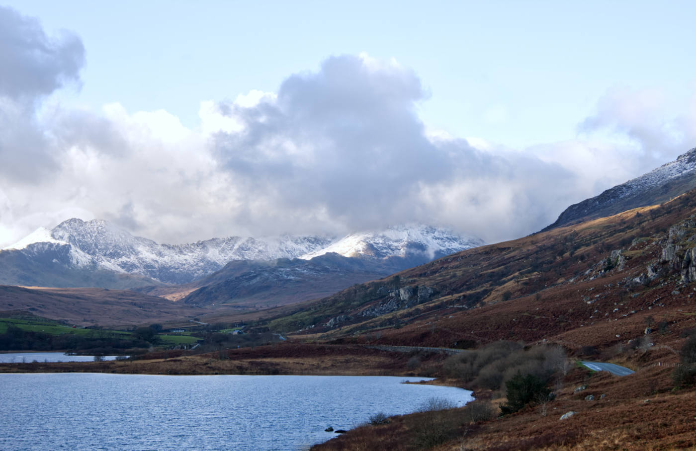 Snow on the tops by Diana Wynn Snow on the tops