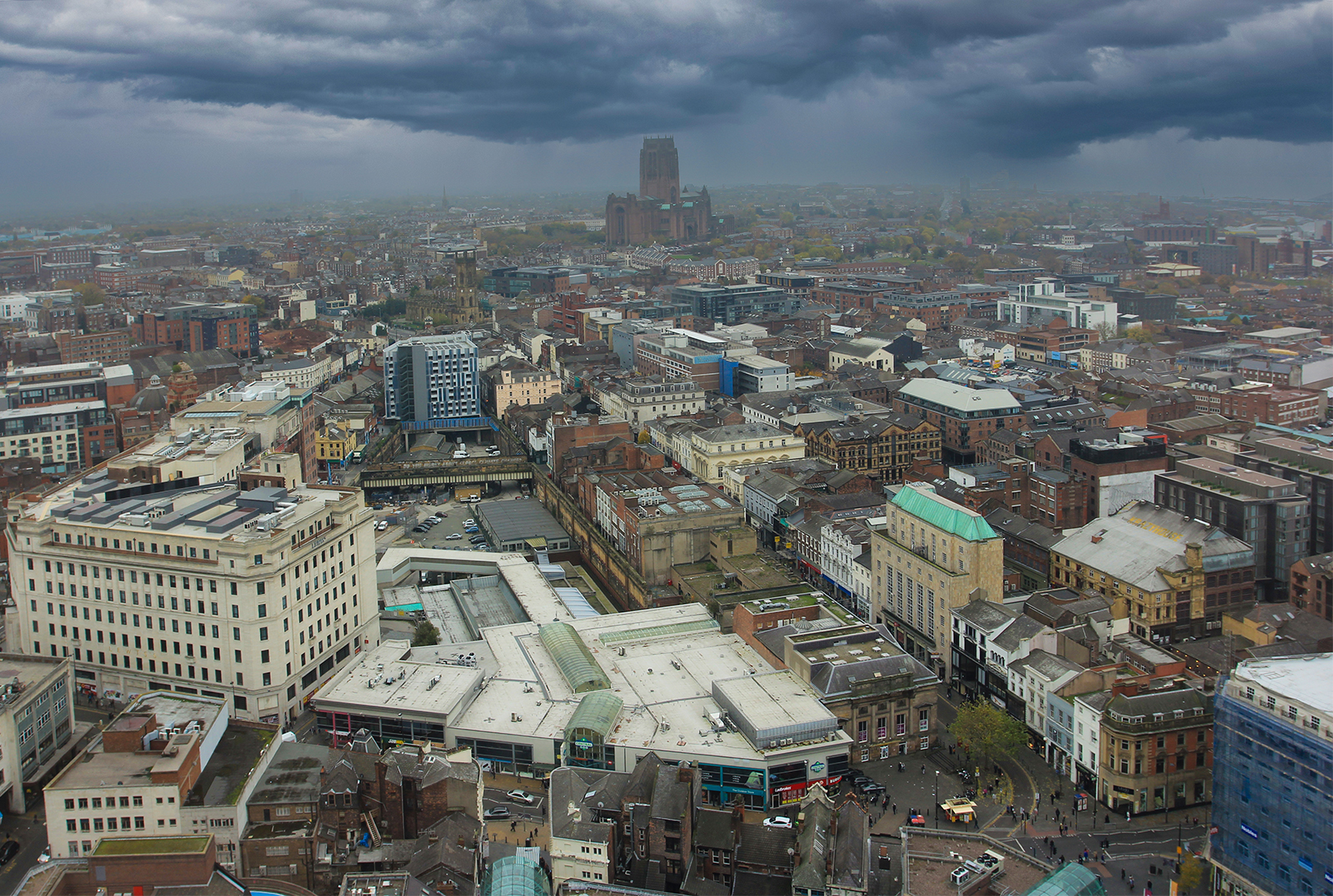 Storm over Liverpool