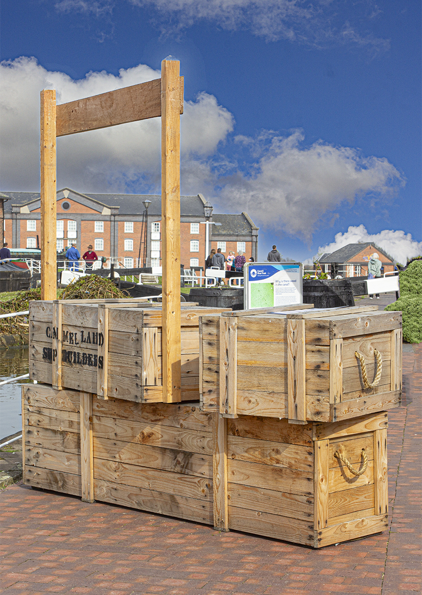 Stack of Crates by Steve Brien Stack of Crates