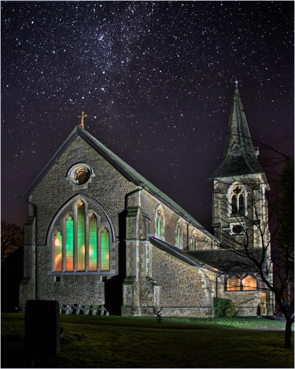 St Luke's Church. Grayshott by Angus McKay St Luke's Church. Grayshott