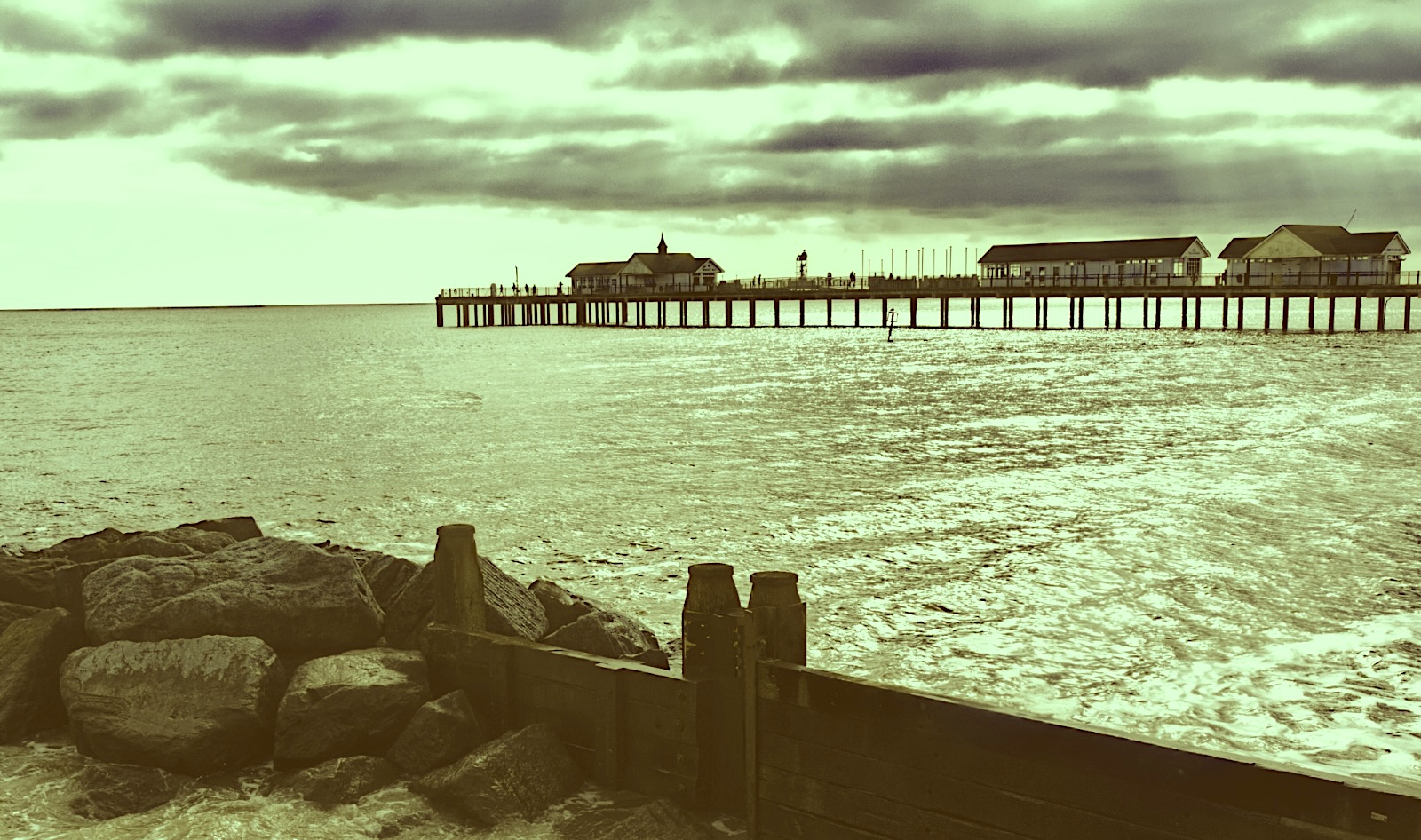 Southwold pier by Robert Ireland Southwold pier
