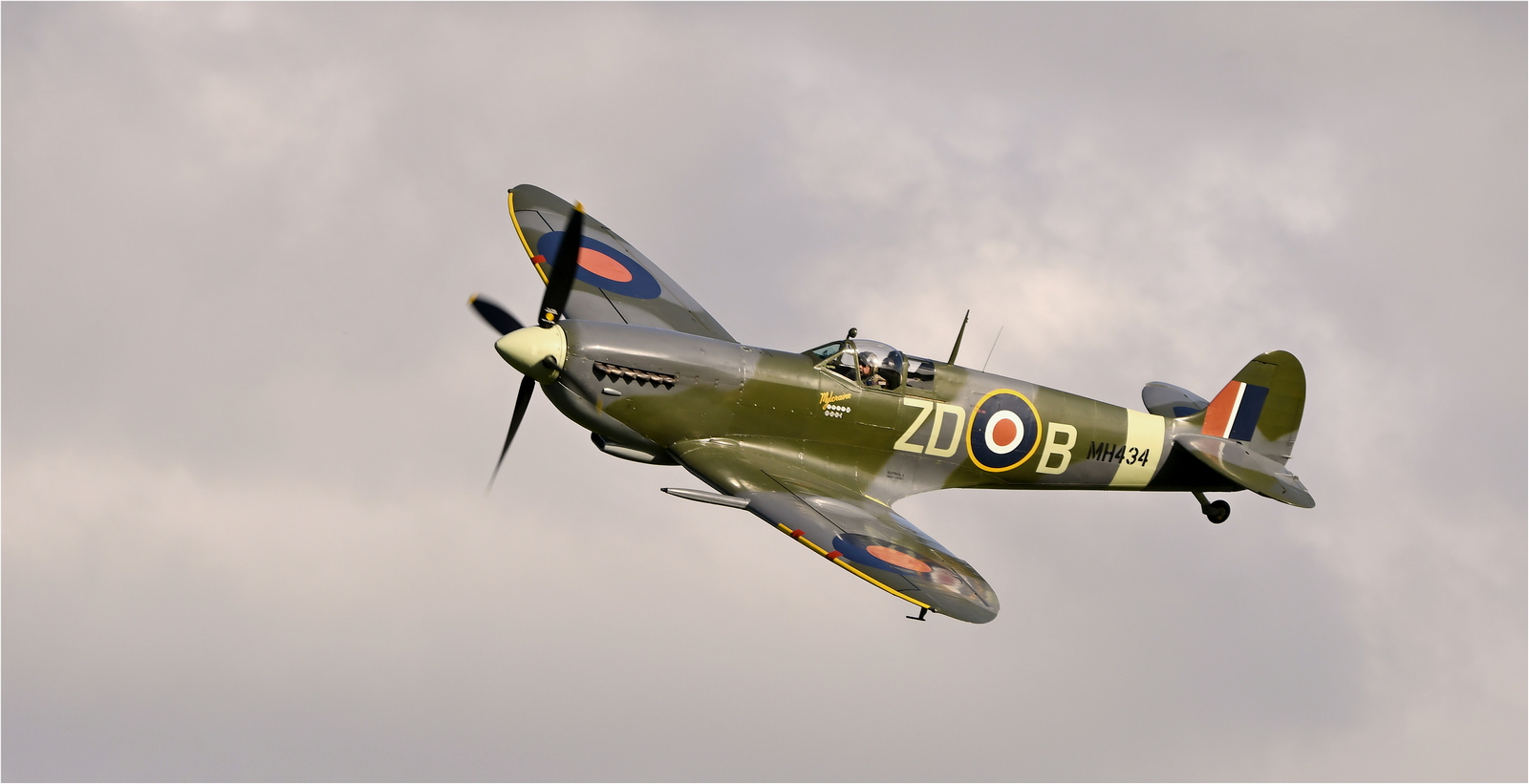 Spitfire at Shuttleworth