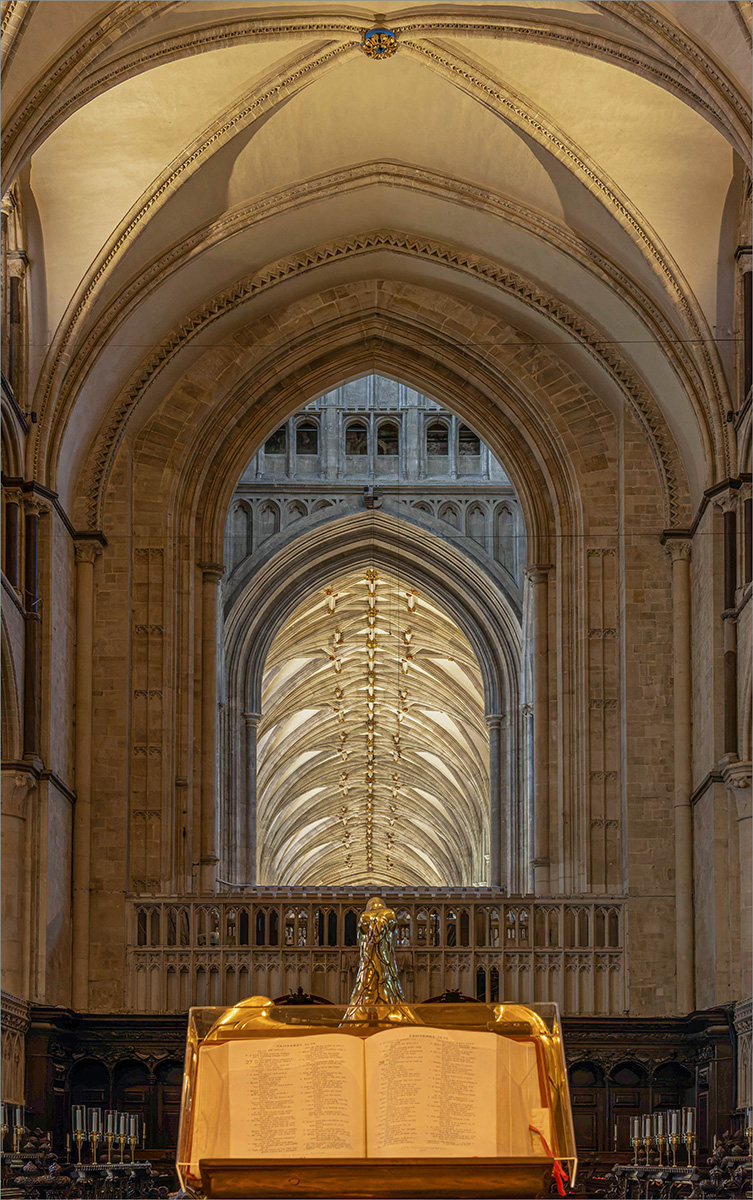 In Canterbury Cathedral by Harold Russell In Canterbury Cathedral