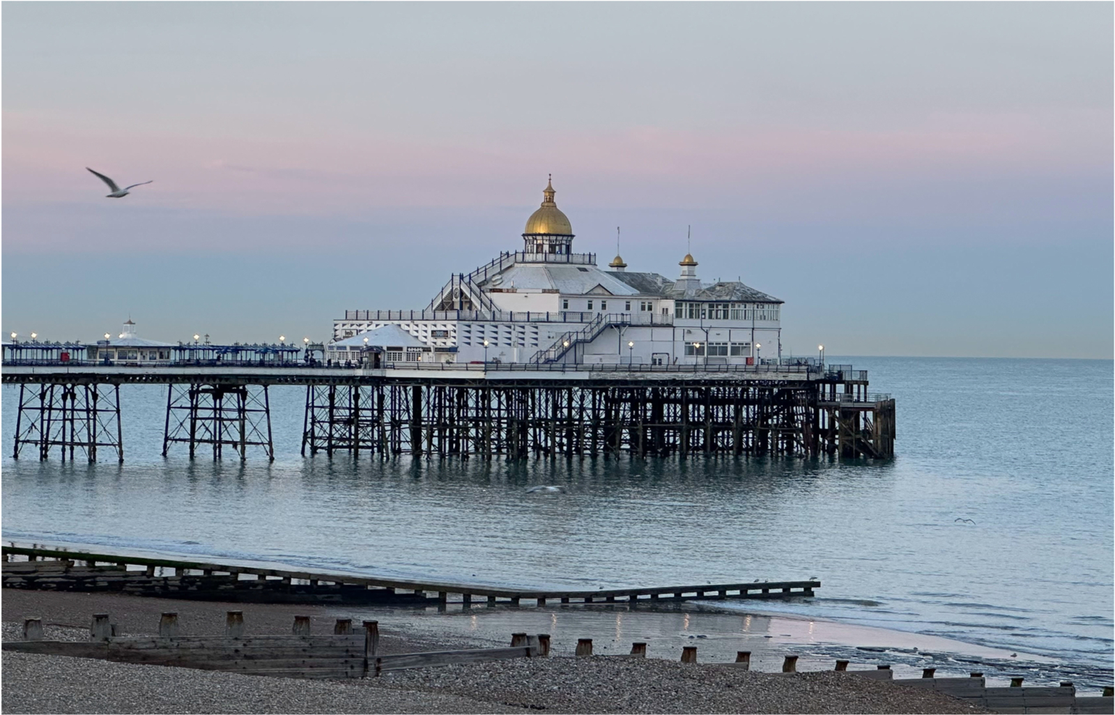 Evening in Eastbourne by Lynda Redfern Evening in Eastbourne