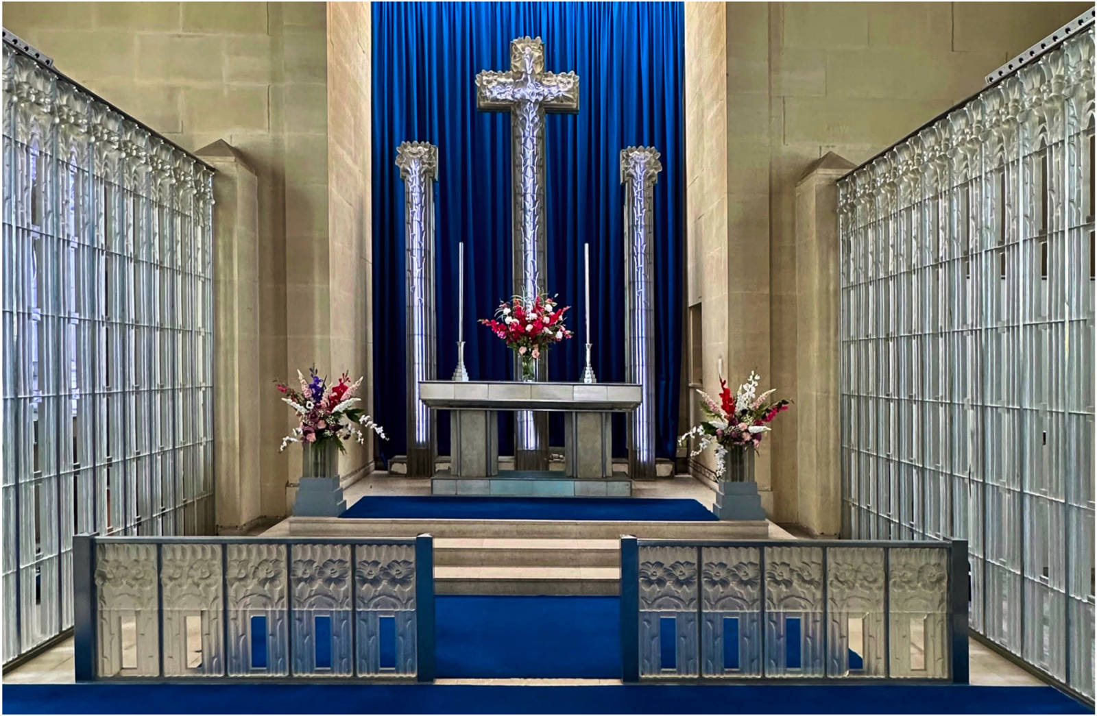 The Lalique Glass Church by Lynda Redfern The Lalique Glass Church