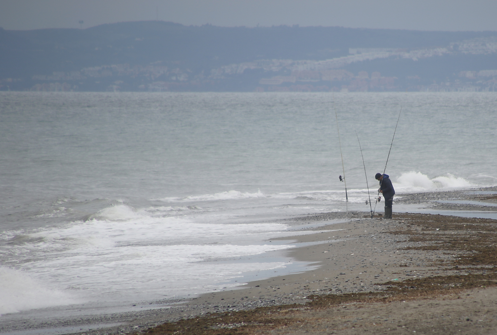 Fisherman at Cancellada by Diane Hardwick Fisherman at Cancellada