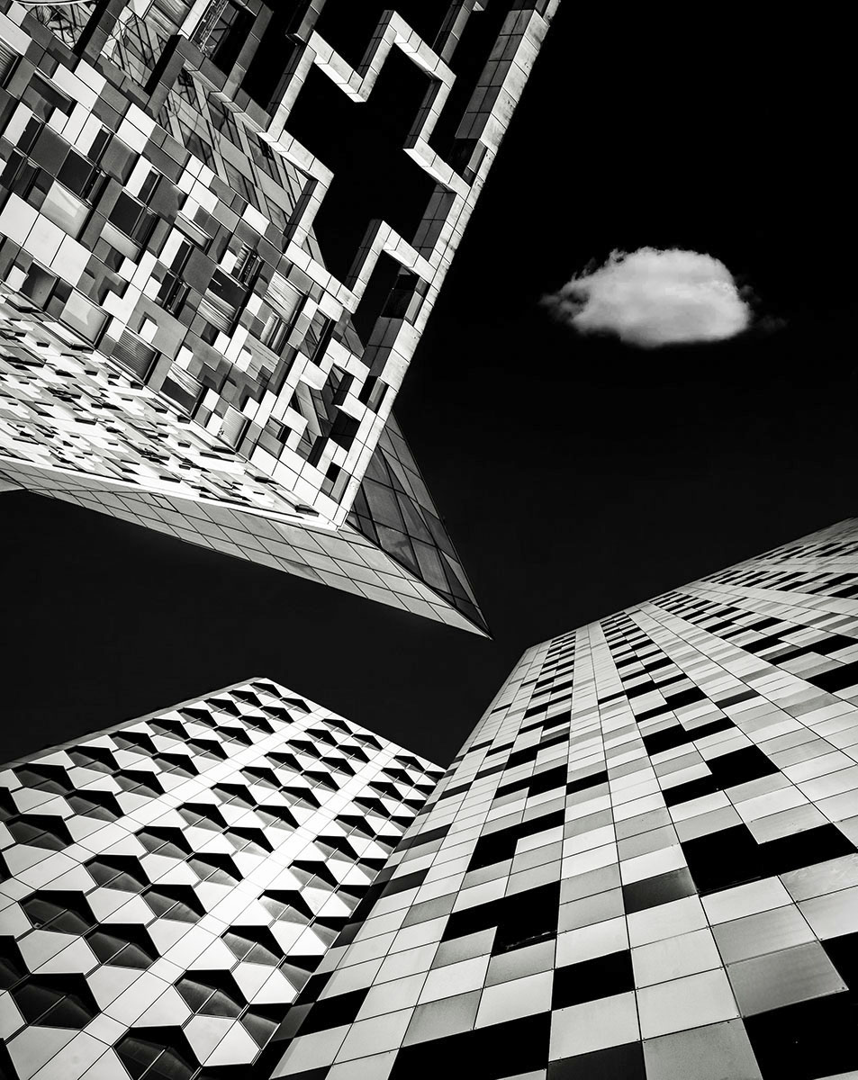 Touching The Cube, Birmingham by Annie Blick Touching The Cube, Birmingham