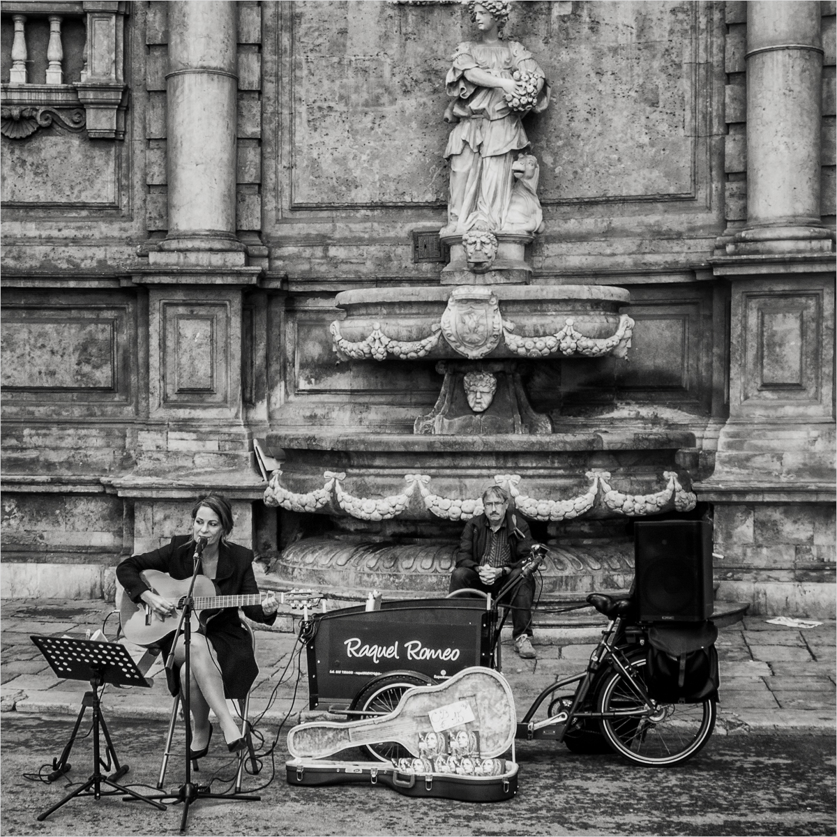 Classical Busker by Roger Matthews Classical Busker