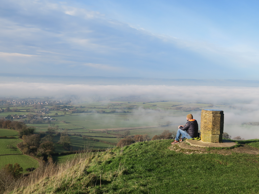 Up on Coaley Peak by Jeff Wilson Up on Coaley Peak