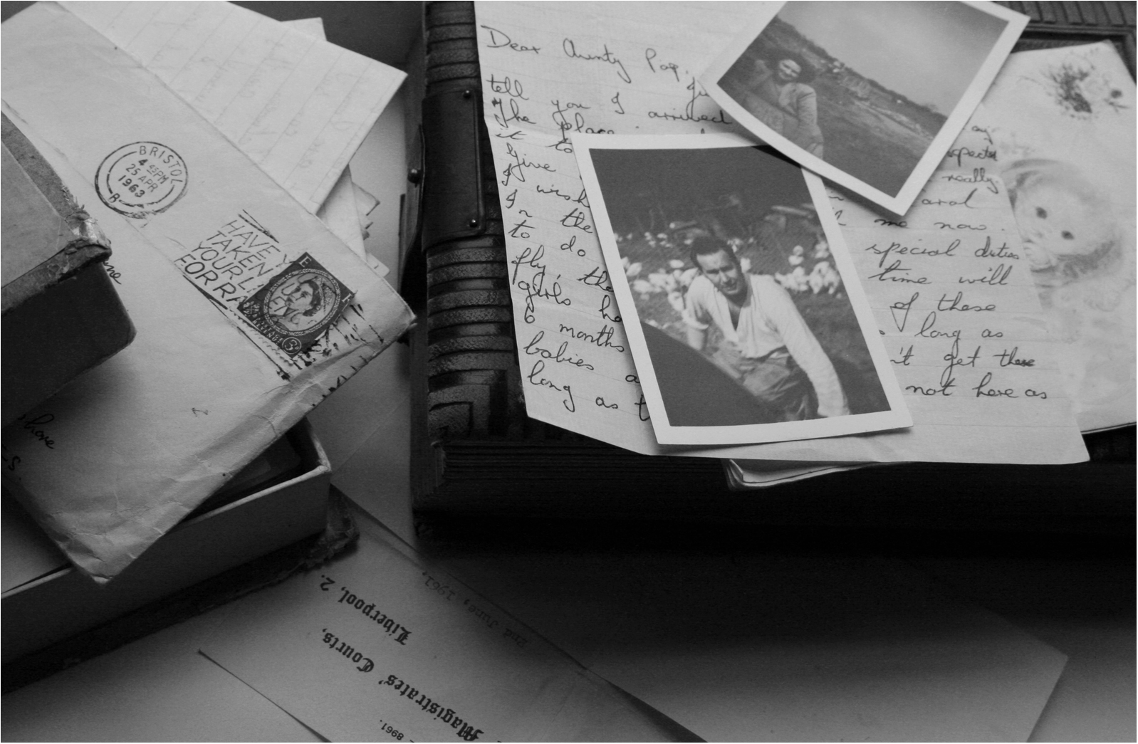 Letters From The Past by Carol Barchou Letters From The Past