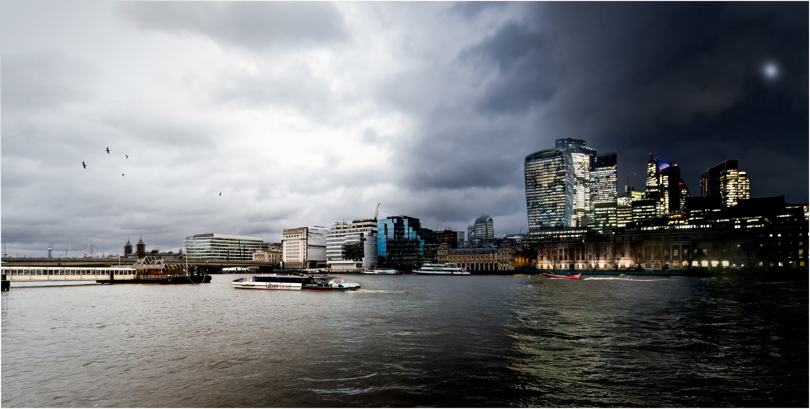 Day to Night - Pool of London