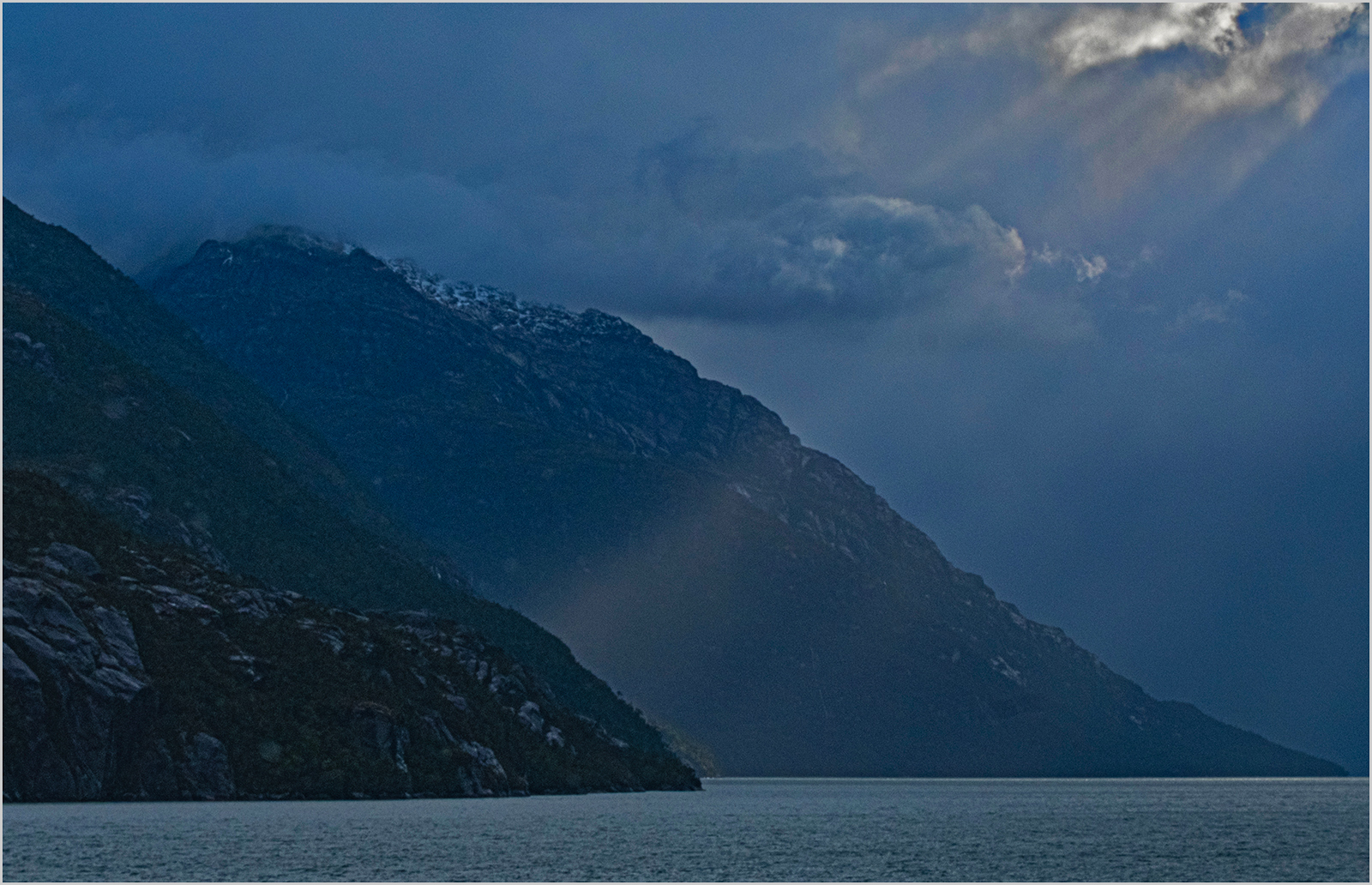 Fjord Storm by Kerrin Malone Commended Fjord Storm
