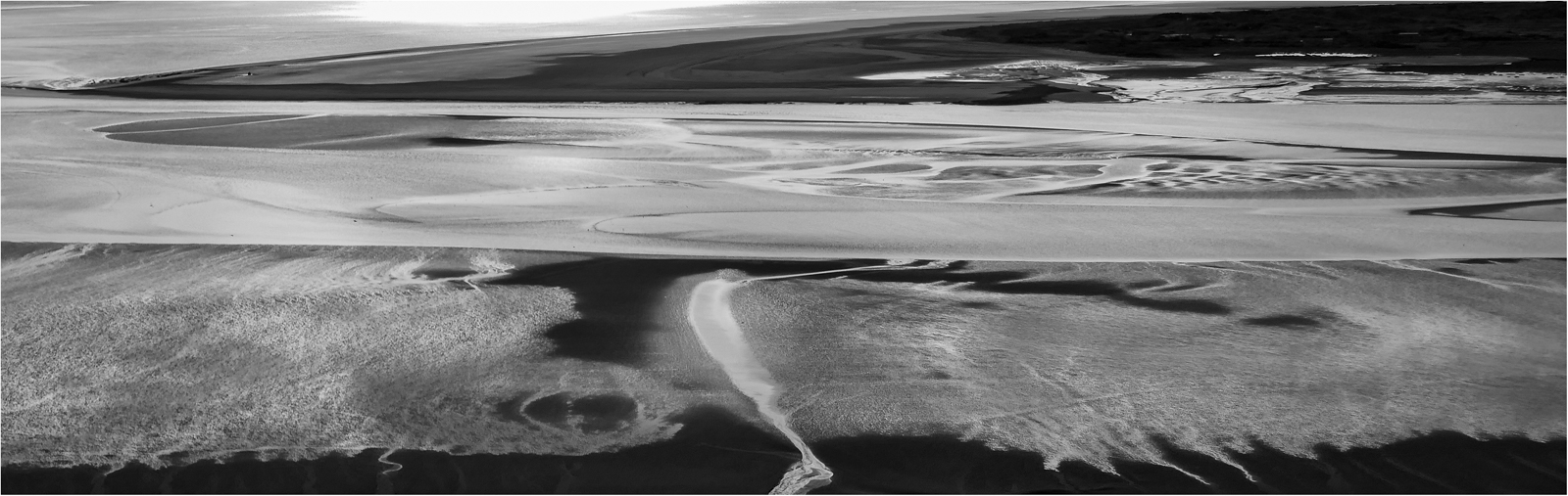 Laugharne Sands by Roger Matthews Laugharne Sands