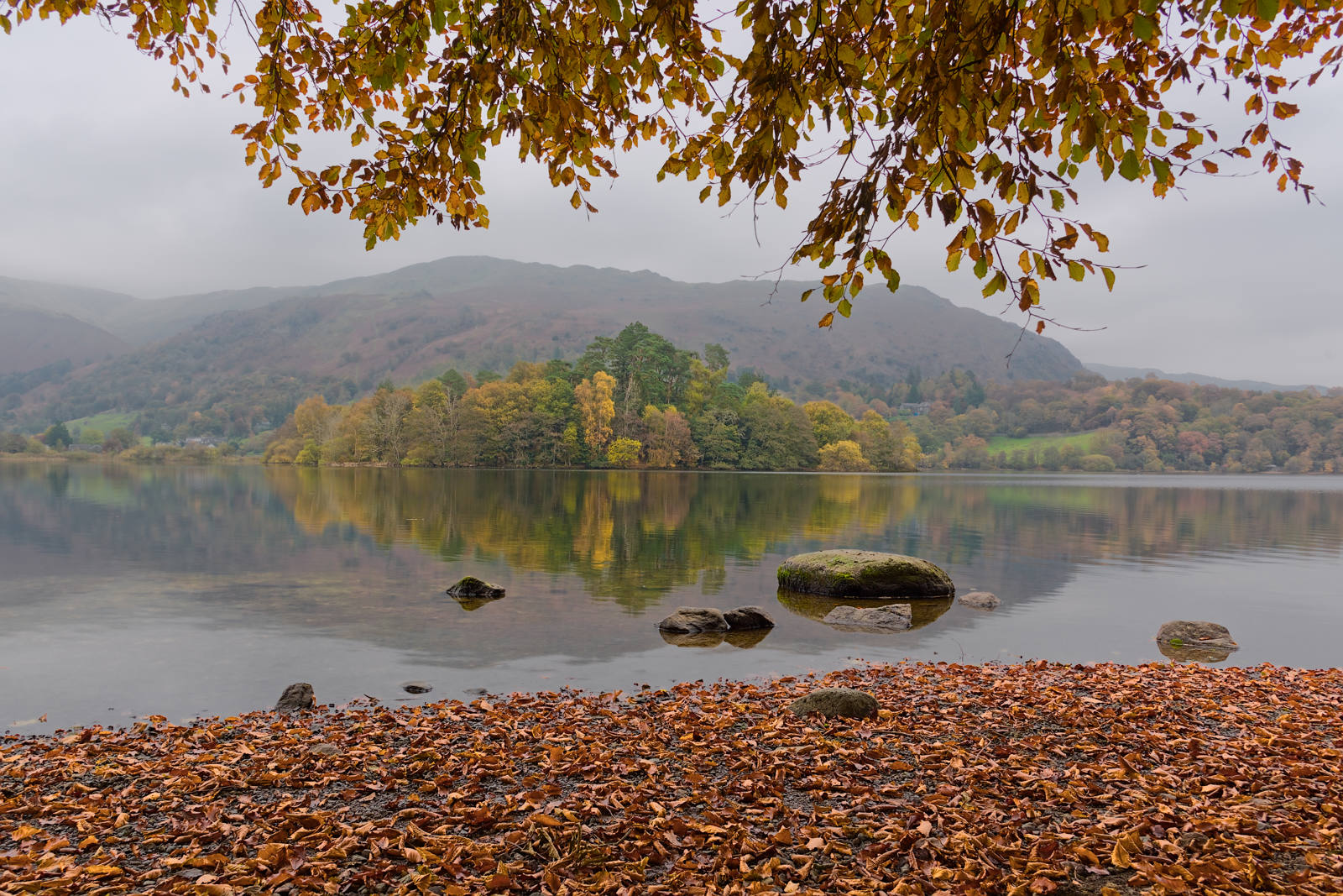 Rydal Water by Brian Grange Rydal Water