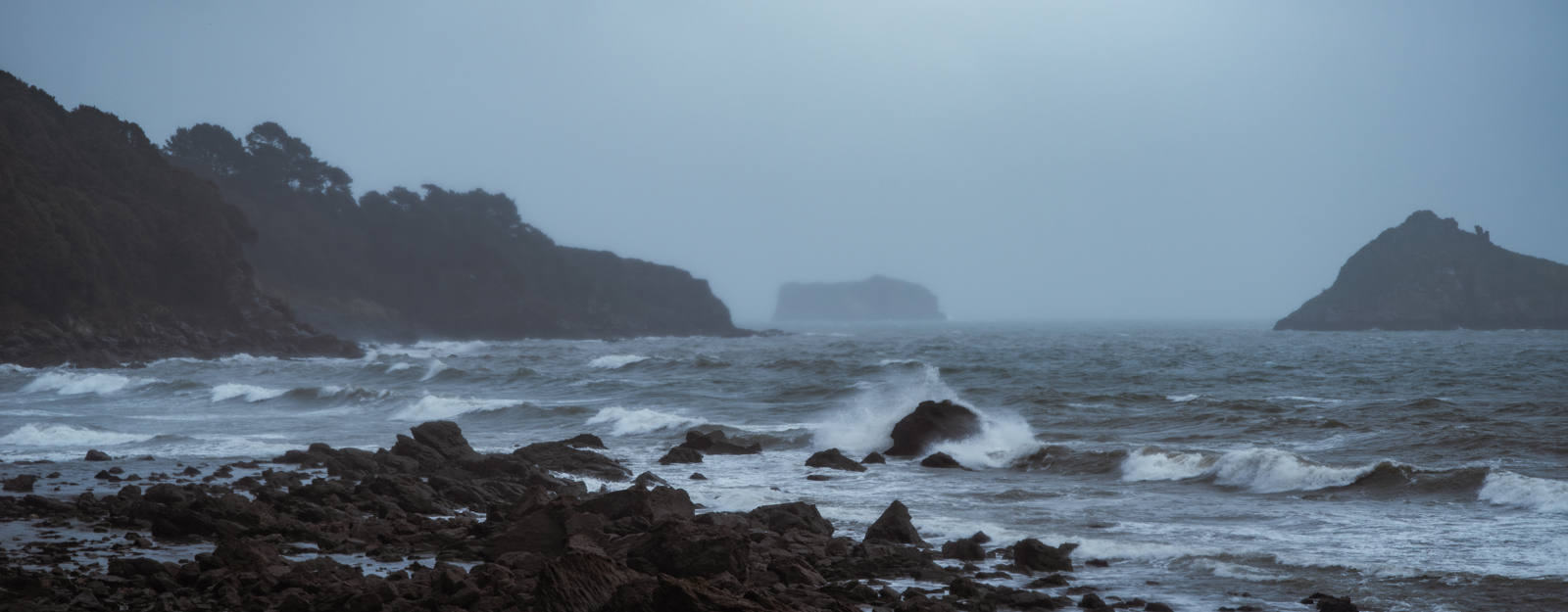 Squall at Meadfoot, Torbay