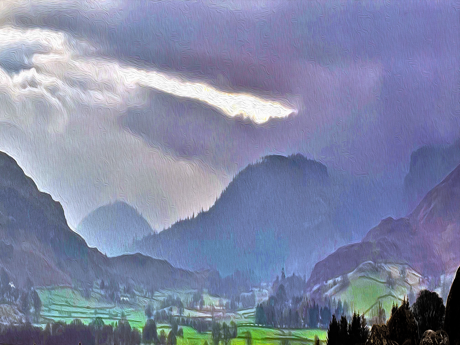 Mountain Mist by David Kershaw Mountain Mist