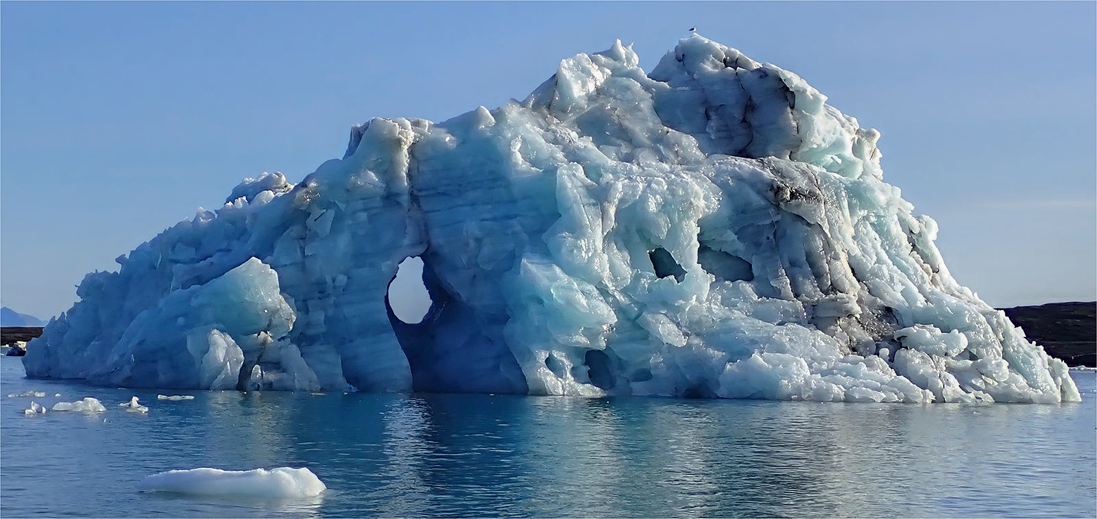 Arctic iceberg by Michelle Howell Arctic iceberg