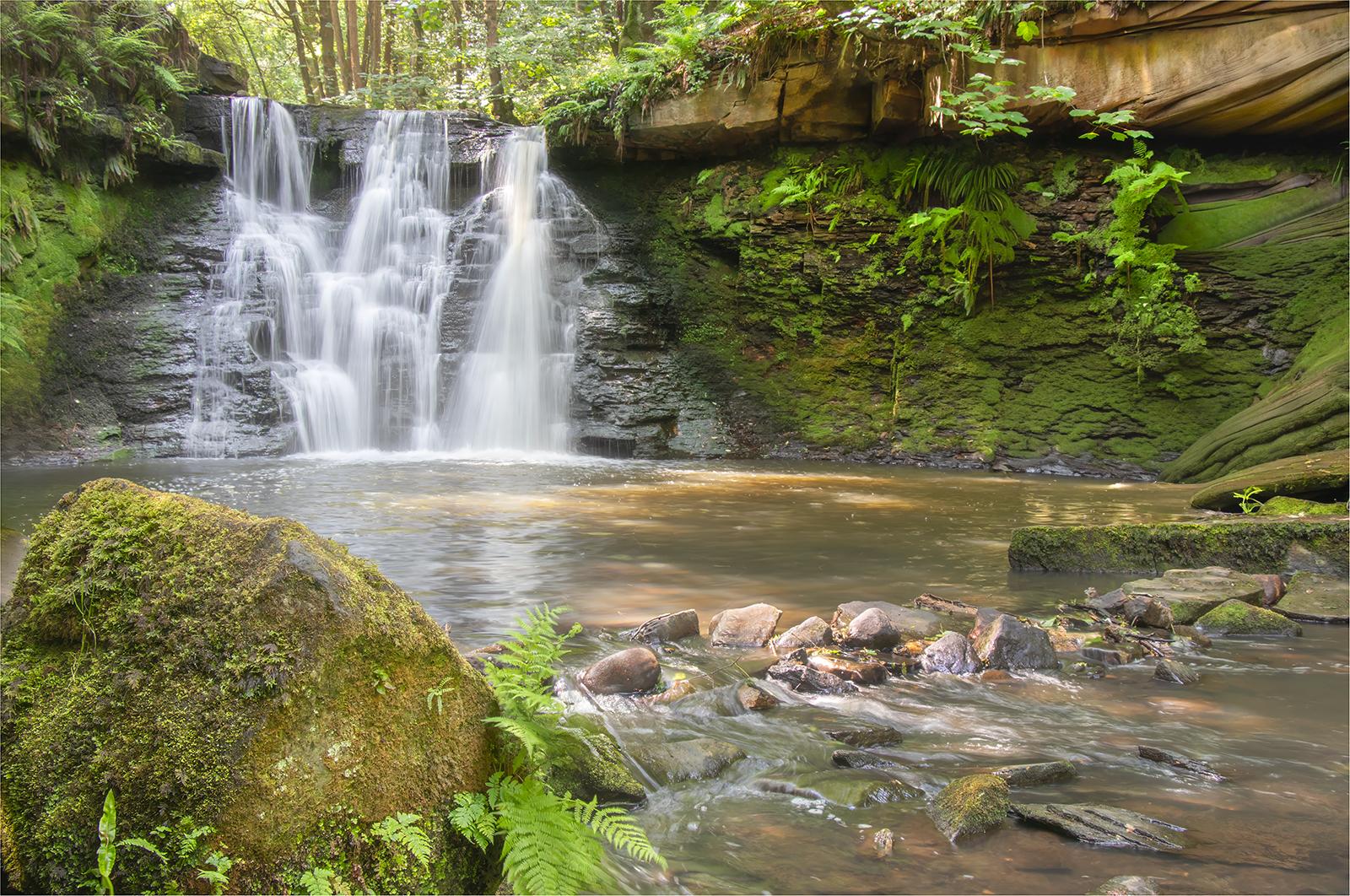 valley waterfall