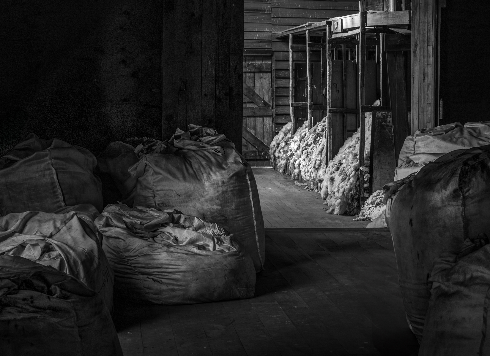 Quietness after the shearing