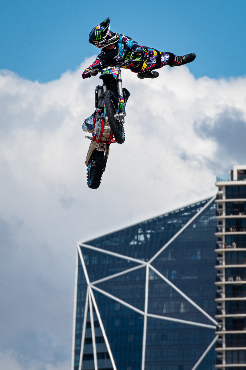 Soaring over Skyscrapers