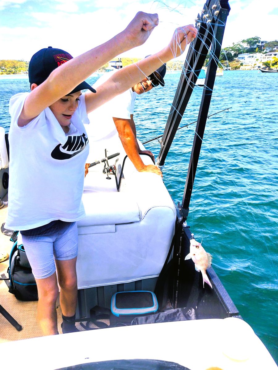 Look what I caught! by Valerie Porter Look what I caught!