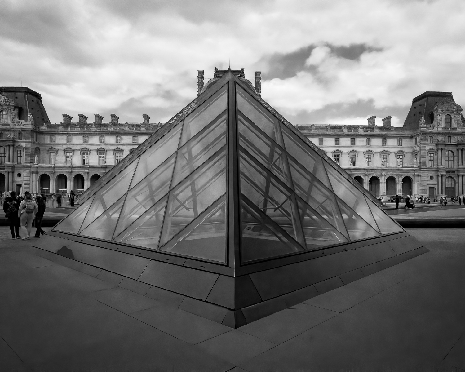 People and Pyramid by Alex Dawson People and Pyramid