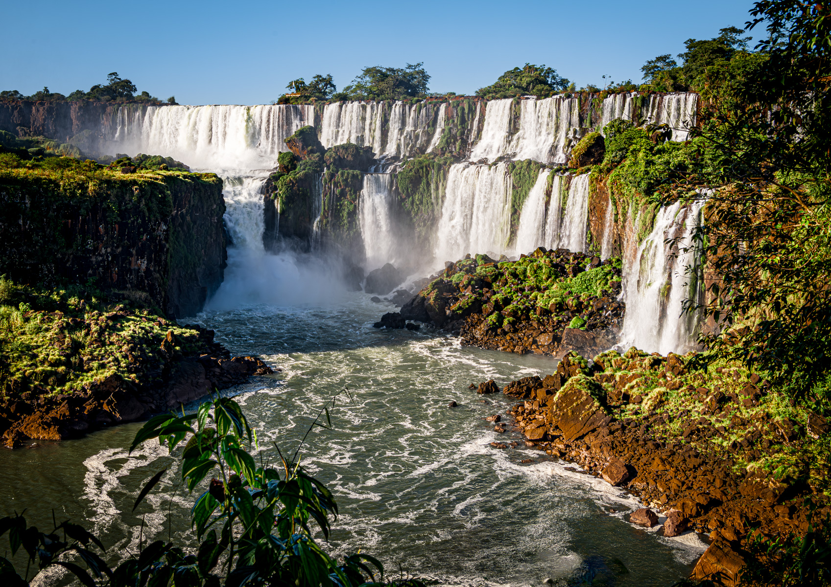 Iguazu Upper Trail by Les Schumer Iguazu Upper Trail
