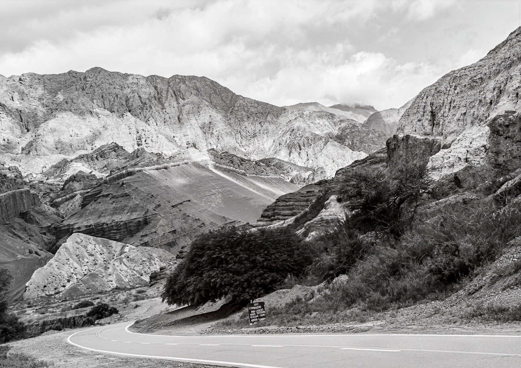 Road through the mountains