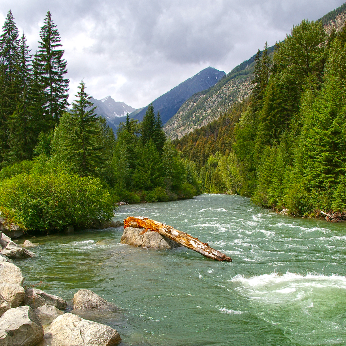 Lillooet River Canada by Paul Charlier Lillooet River Canada