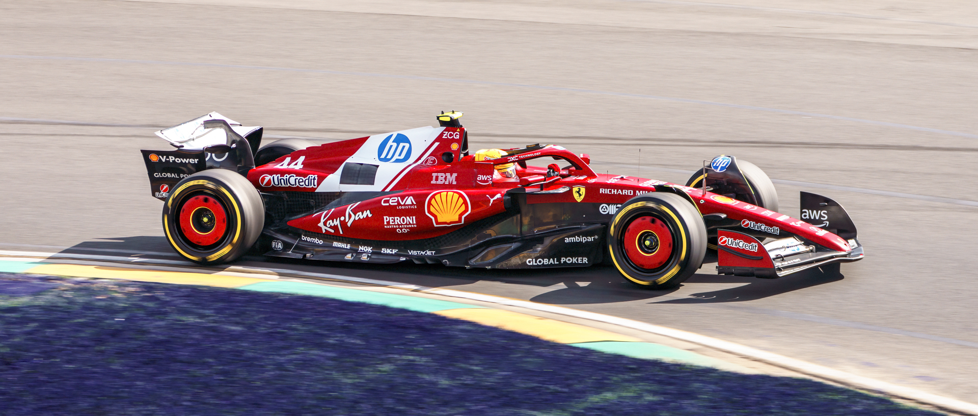 Lewis Hamilton Ferrari 2025