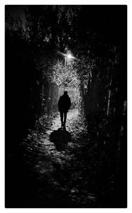 Down a Dark alley