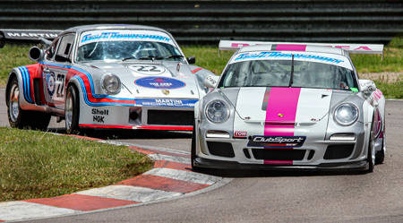 Bronze award: 2-Porsches