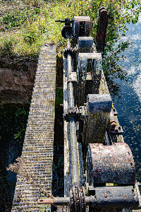 Mill sluice gate