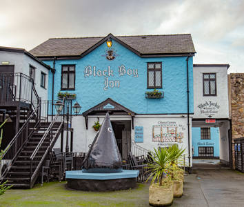 Three black pubs