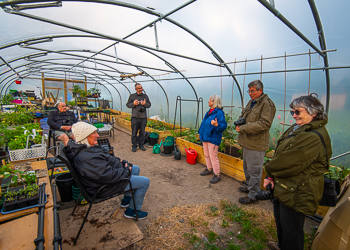 Photoshoot at Rhos Community Garden Photoshoot at Rhos Community Garden
