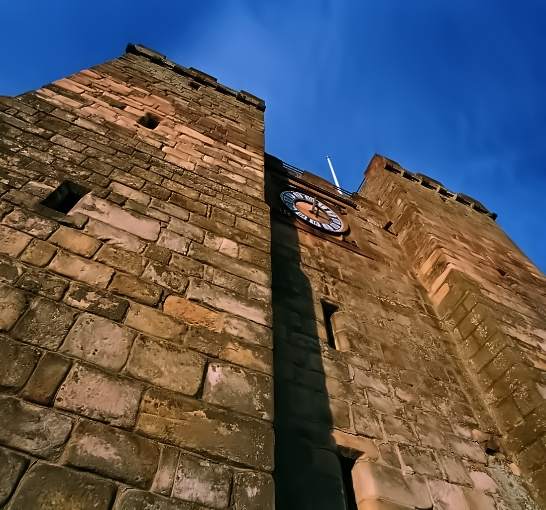 Looking to the top of the tower