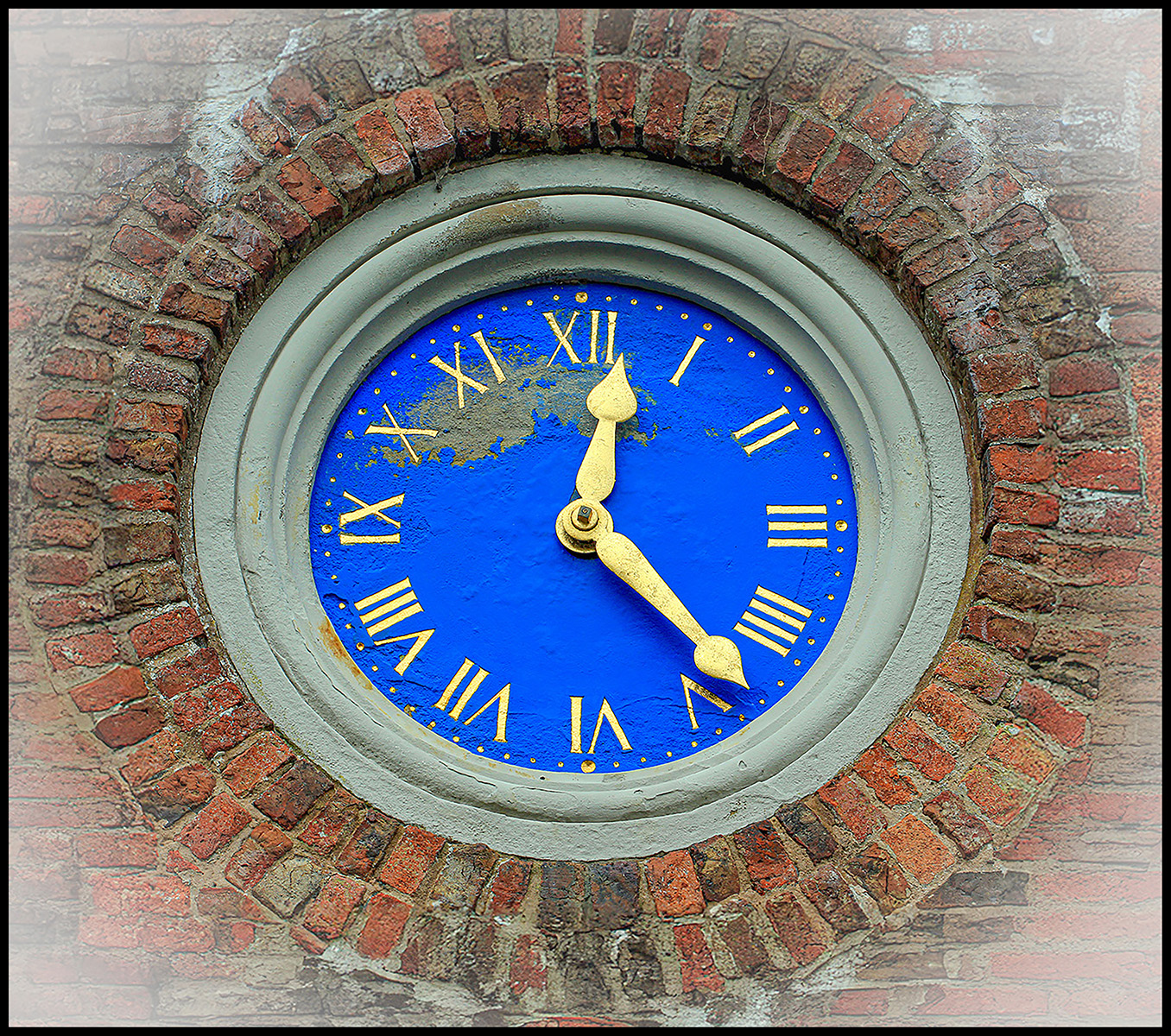 Blue Clock