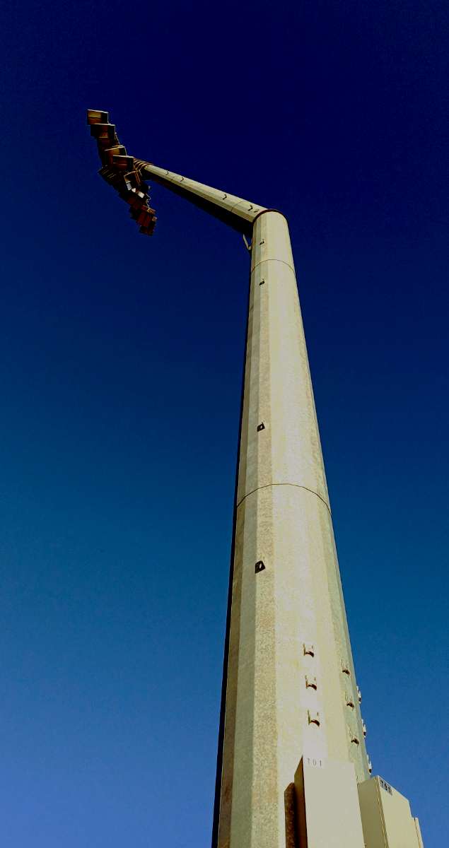 A light in the blue.