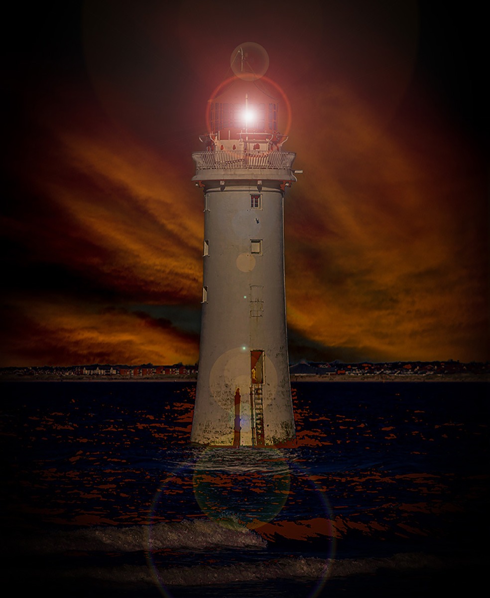 Lighthouse at Night