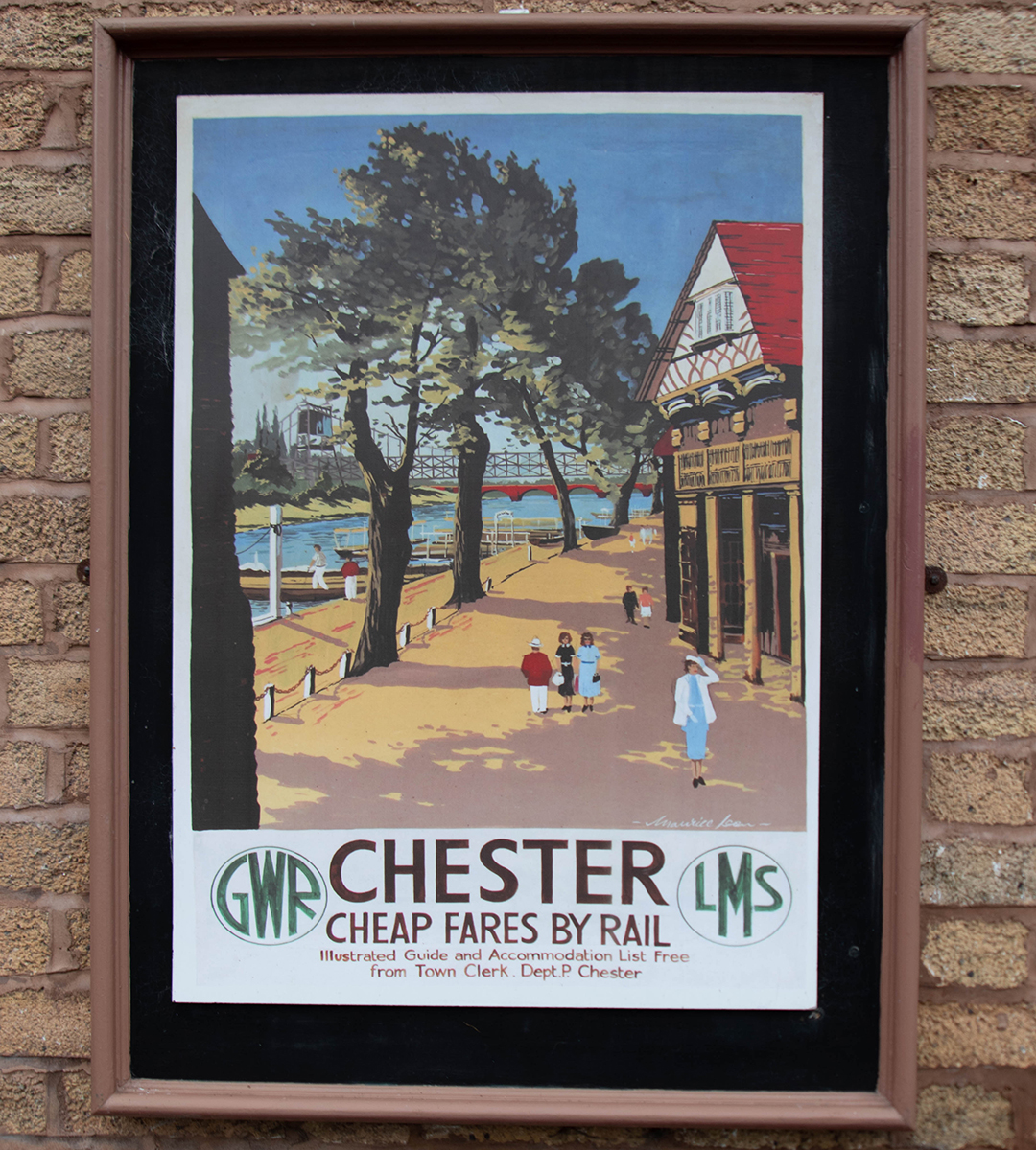 vintage railway advert