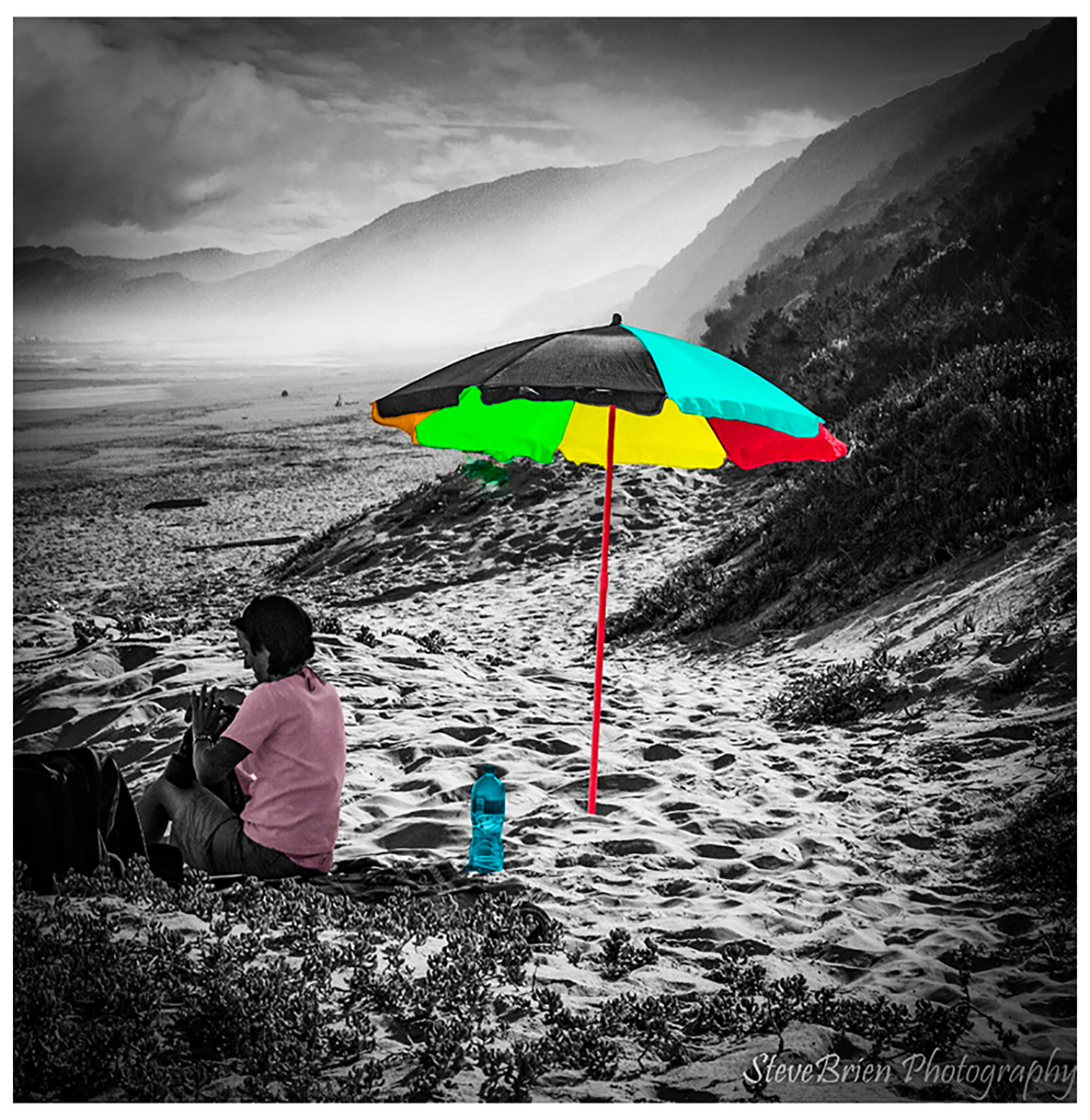 Coloured Umbrella