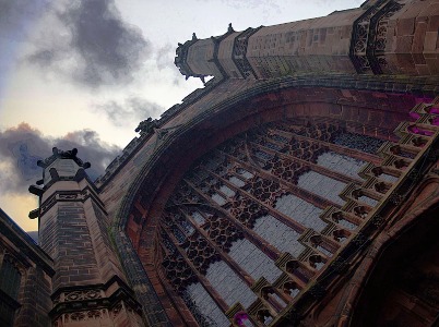 Chester Cathedral from outside