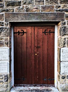 Saron Chapel Door