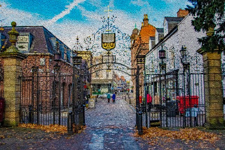 st giles gates{artistic}