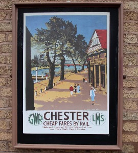 vintage railway advert