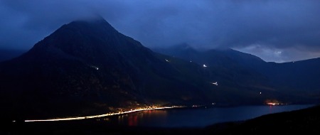 Lights on Tryfan
