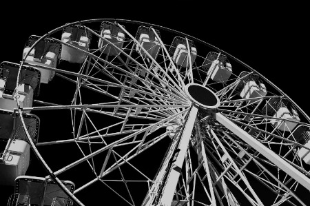 Llandudno Pier Wheel; Mono