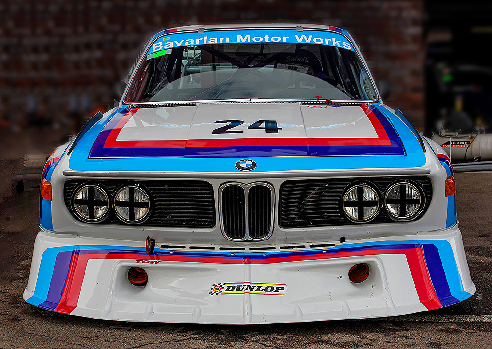 BMW full frontal by Steve Brien BMW full frontal